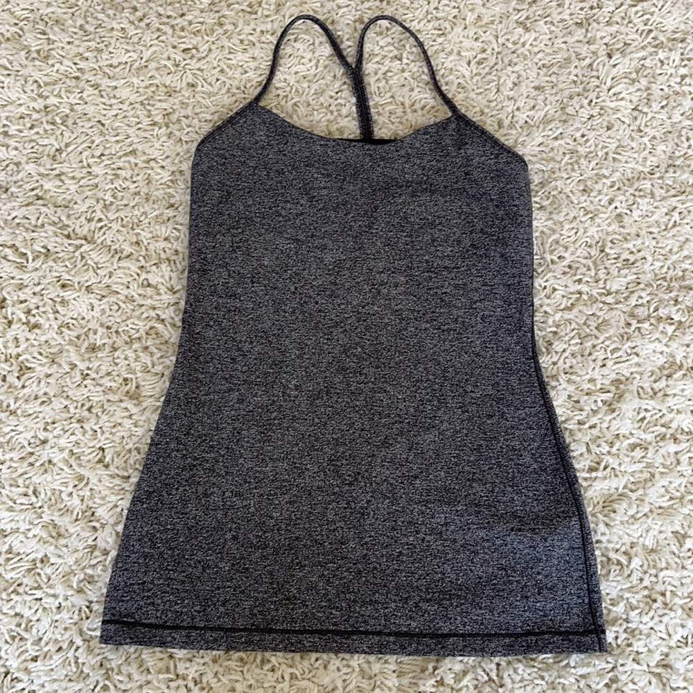 Lulu Lemon gray tank top